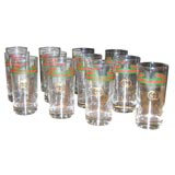 Set of 8 GUCCI Glasses